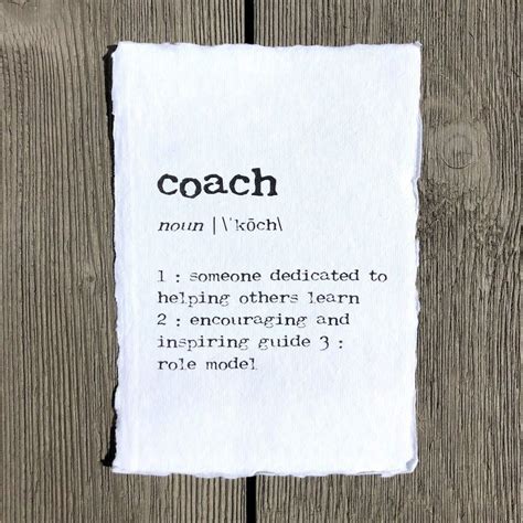 to coach definition.